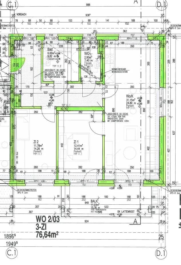 3-Zimmer-Wohnung mieten in Leibnitz – 76,6 m², € 1.016 – Bild 22 von 22
