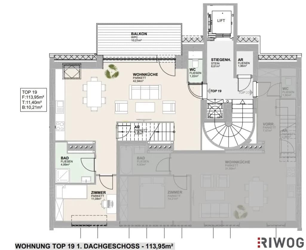 4-Zimmer-Wohnung kaufen in Wien – 113,95 m², € 780.000 – Bild 21 von 22