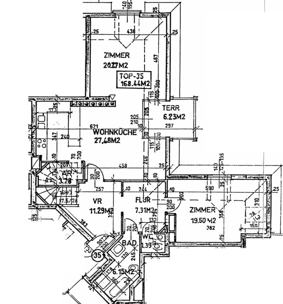 4-Zimmer-Wohnung mieten in Wien – 169 m², € 2.480 – Bild 32 von 34