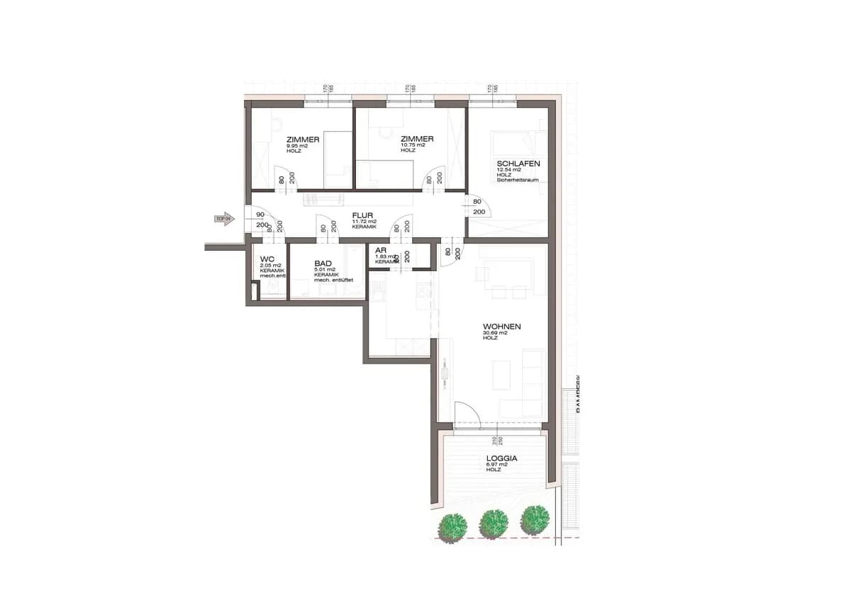 Wohnung kaufen in Vöcklabruck – 84,39 m², € 1.280.020 – Bild 6 von 17