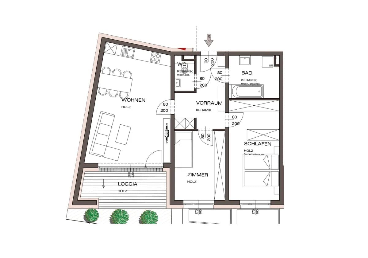 Wohnung kaufen in Vöcklabruck – 84,39 m², € 1.280.020 – Bild 7 von 17