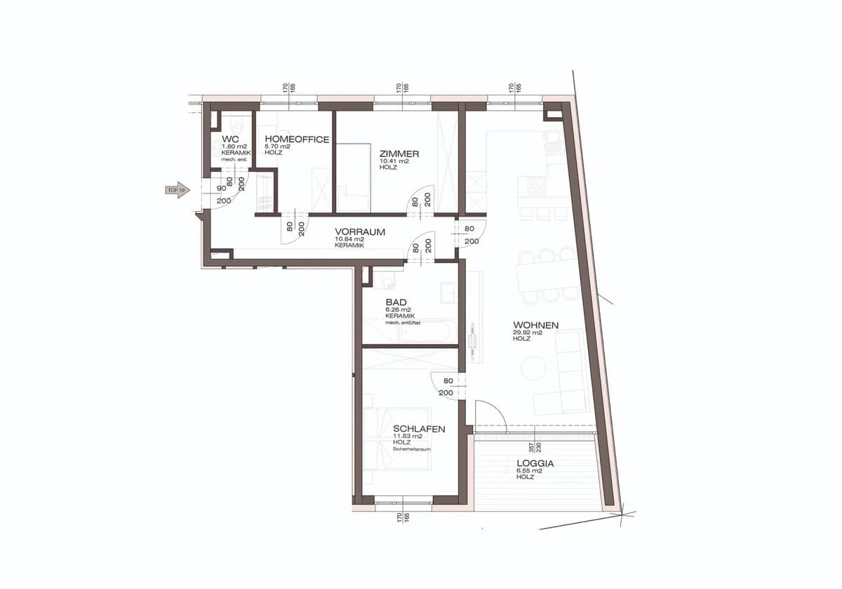 Wohnung kaufen in Vöcklabruck – 84,39 m², € 1.280.020 – Bild 8 von 17