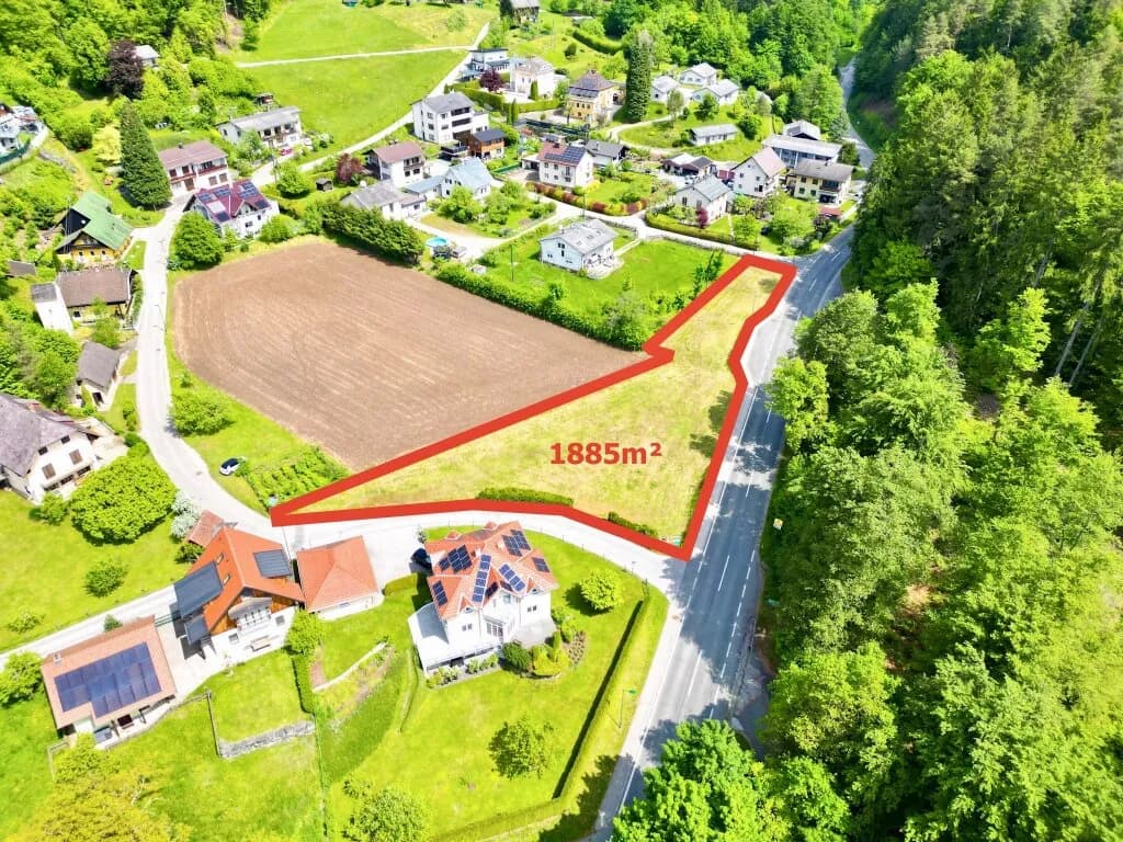 Grundstück kaufen in Klagenfurt Land – 1 885 m², € 849.000