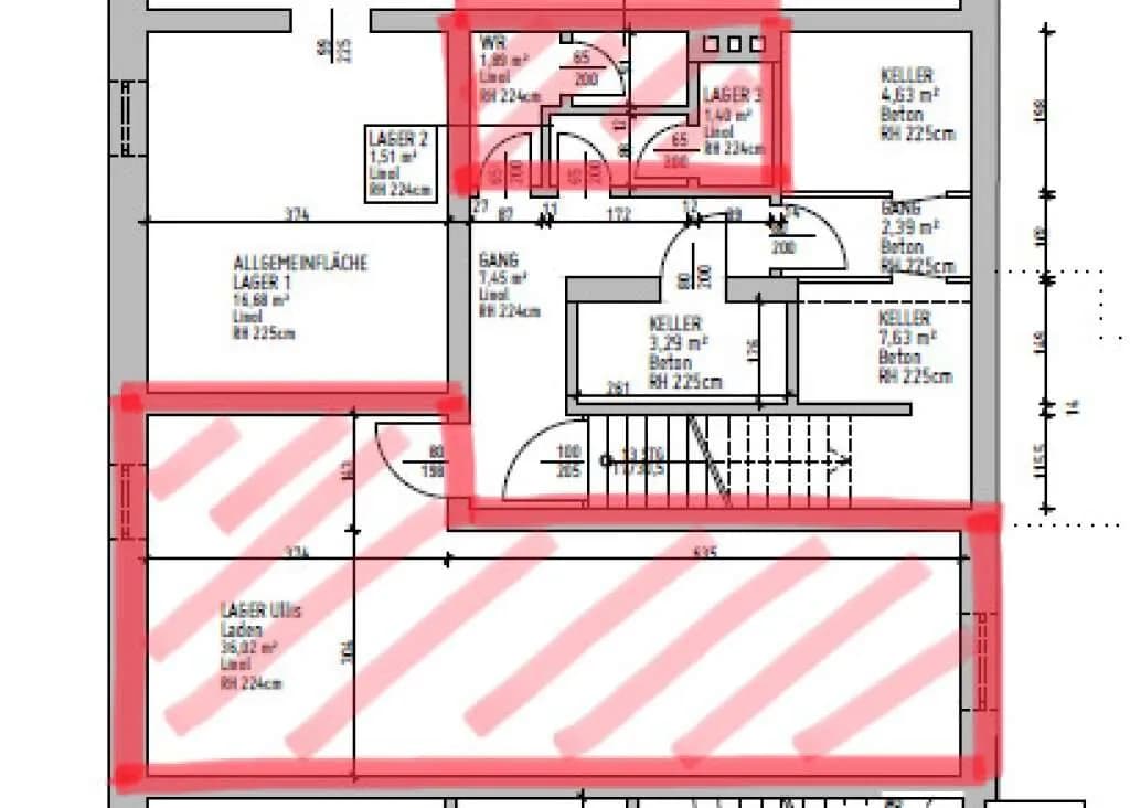 Gewerbeimmobilie mieten in Villach – 77 m², € 1.676 – Bild 4 von 4