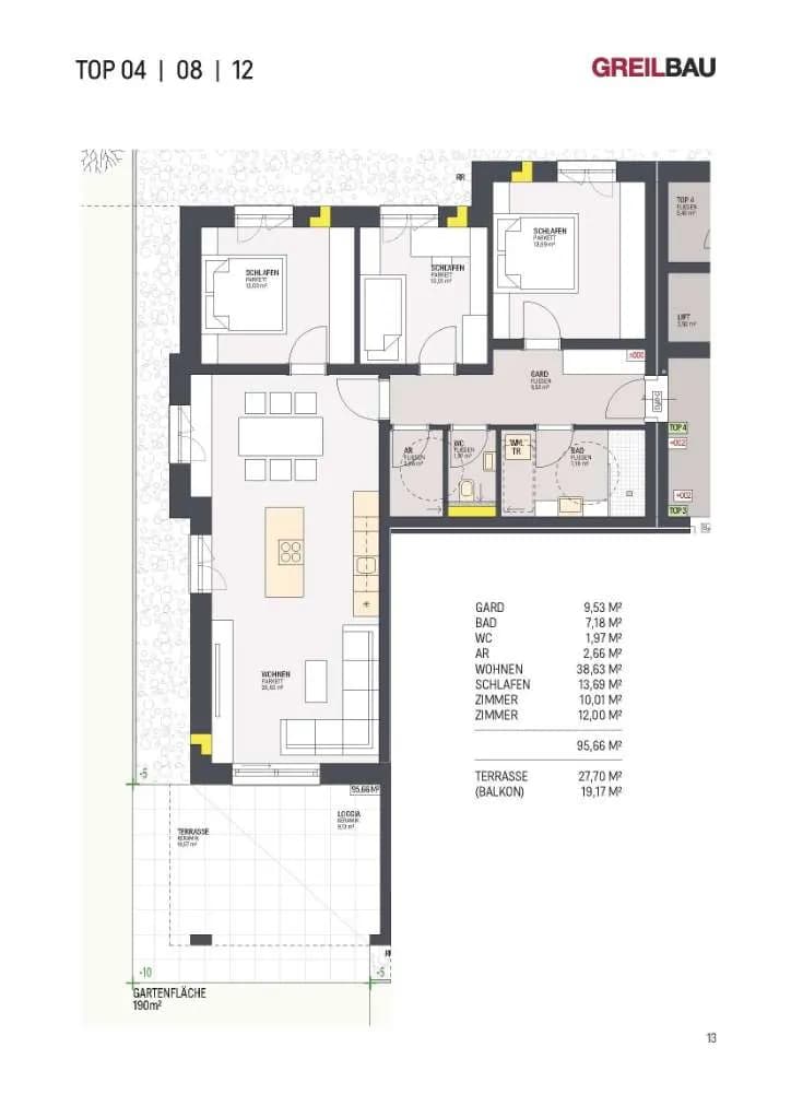 4-Zimmer-Wohnung kaufen in Schärding – 95 m², € 291.500 – Bild 6 von 6