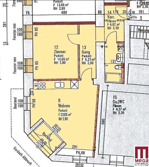 2-Zimmer-Wohnung kaufen in Graz – 52,51 m², € 188.000 – Bild 10 von 10