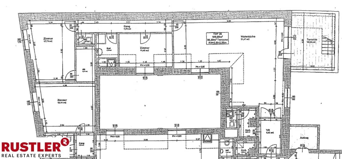 3-Zimmer-Wohnung mieten in Wien – 108,88 m², € 2.507 – Bild 17 von 17