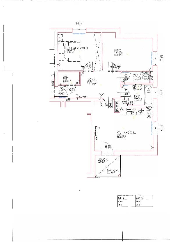 3-Zimmer-Wohnung mieten in Rohrbach – 66,52 m², € 685 – Bild 3 von 7
