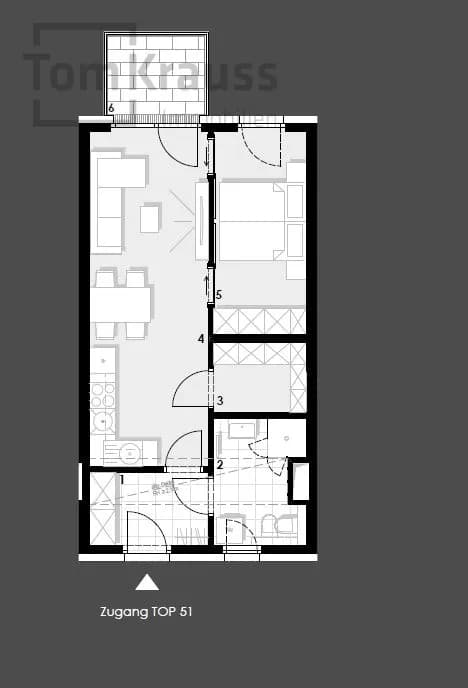 2-Zimmer-Wohnung kaufen in Wien – 45,25 m², € 462.400 – Bild 9 von 10
