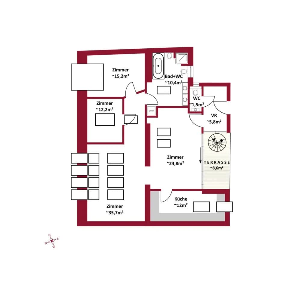 4-Zimmer-Wohnung kaufen in Wien – 123,04 m², € 1.495.000 – Bild 14 von 15
