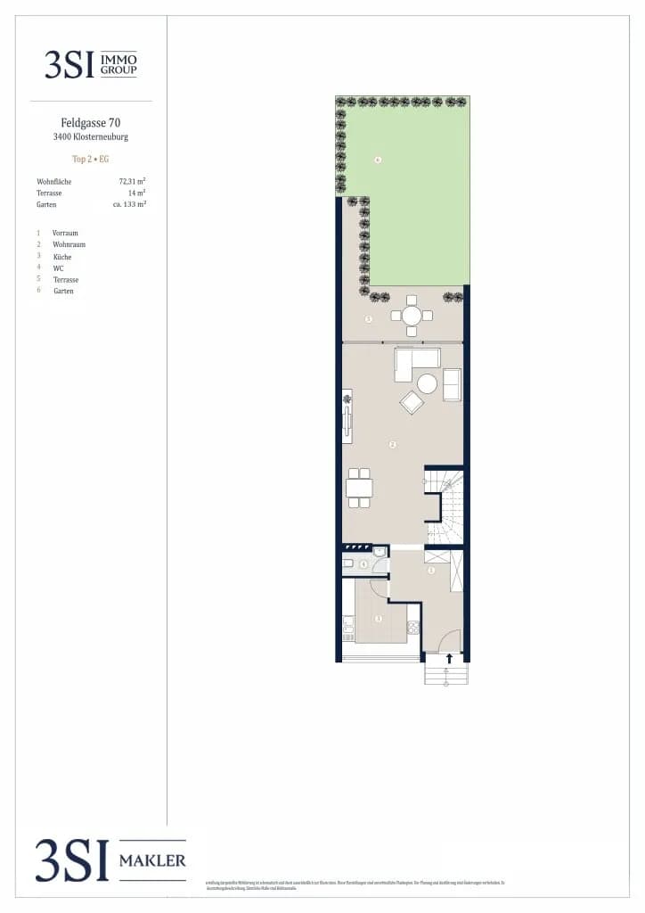 4-Zimmer-Haus kaufen in Tulln – 171,32 m², € 895.000 – Bild 16 von 18