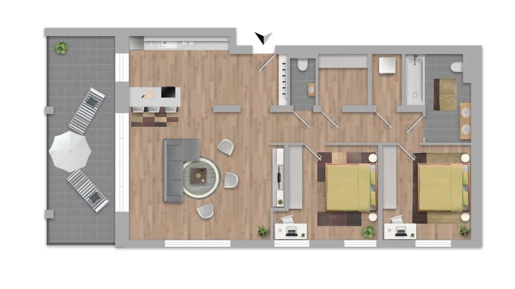 3-Zimmer-Wohnung kaufen in Wien – 93 m², € 564.000 – Bild 44 von 47