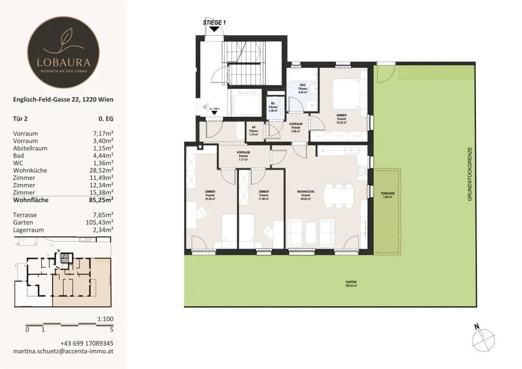 4-Zimmer-Wohnung kaufen in Wien – 85,25 m², € 495.000 – Bild 15 von 16