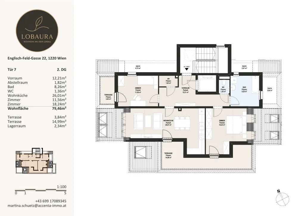 3-Zimmer-Wohnung kaufen in Wien – 79,46 m², € 549.000 – Bild 22 von 23