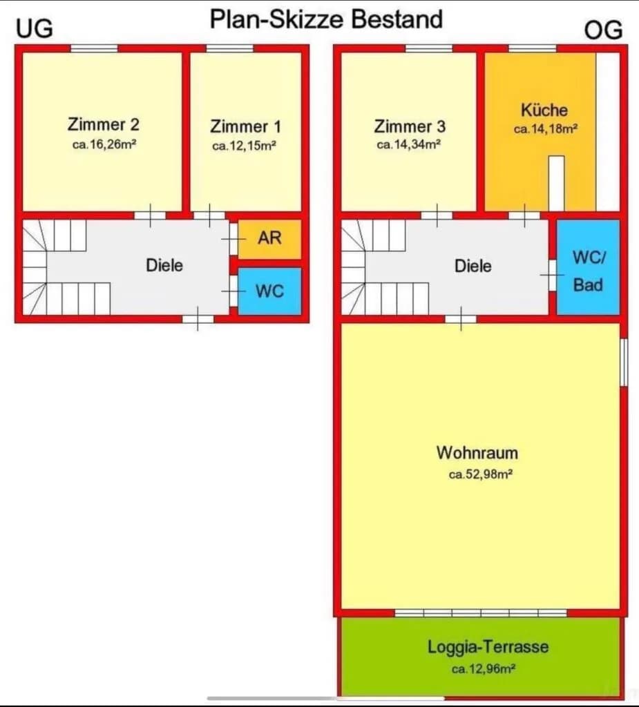5-Zimmer-Wohnung mieten in Graz – 138 m², € 1.499 – Bild 20 von 21