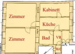 3-Zimmer-Wohnung kaufen in Wien – 53 m², € 62.500 – Bild 4 von 7