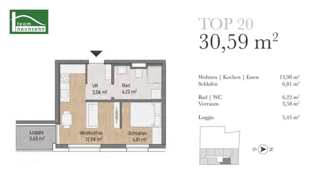 Immobilie kaufen in Graz – 30,59 m², € 169.775 – Bild 8 von 8