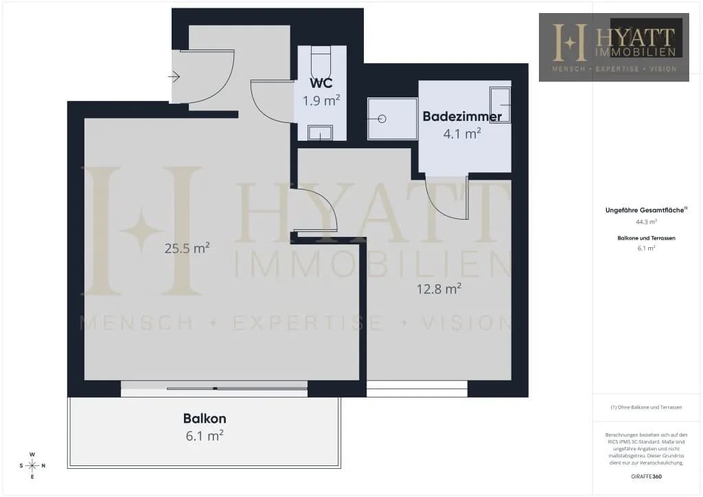 2-Zimmer-Wohnung kaufen in Wien – 43,67 m² – Bild 15 von 15