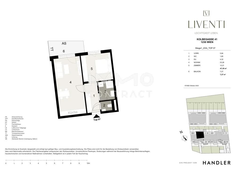 2-Zimmer-Wohnung kaufen in Wien – 47,3 m², € 289.000 – Bild 10 von 10