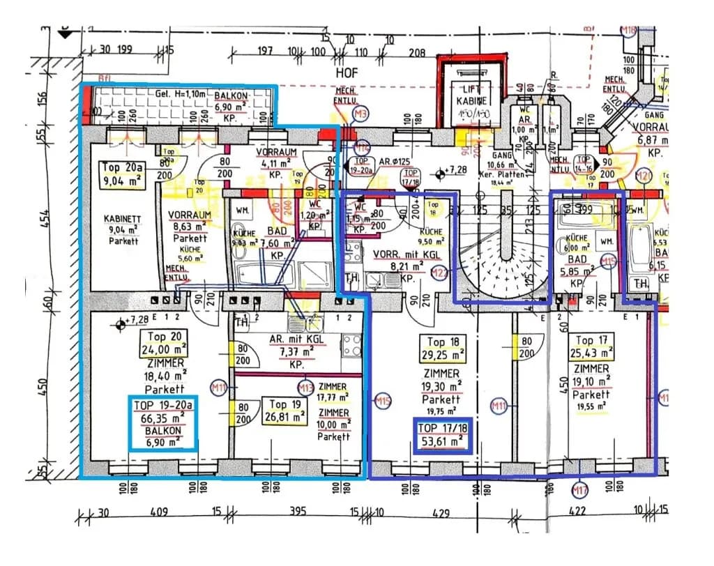 5-Zimmer-Wohnung kaufen in Wien – 53,61 m², € 178.000 – Bild 16 von 19