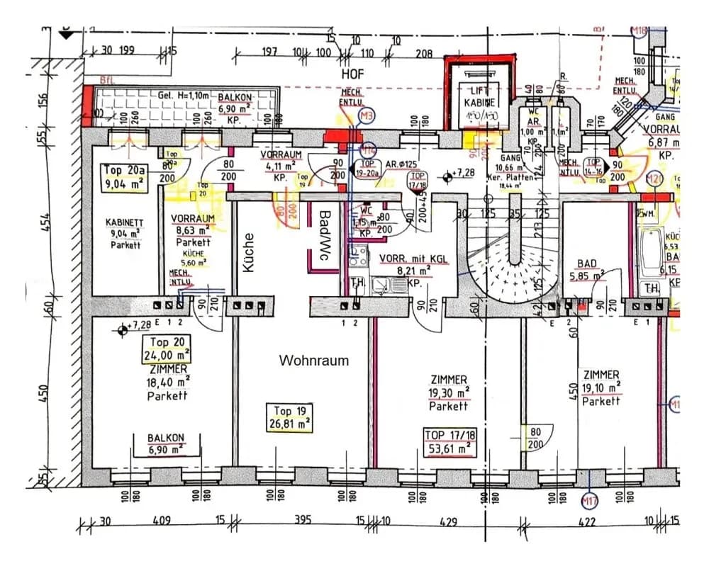 5-Zimmer-Wohnung kaufen in Wien – 53,61 m², € 178.000 – Bild 17 von 19
