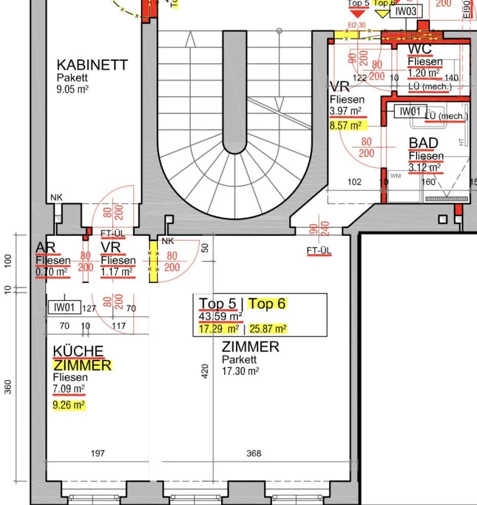 2-Zimmer-Wohnung kaufen in Wien – 43,59 m², € 225.000 – Bild 25 von 25