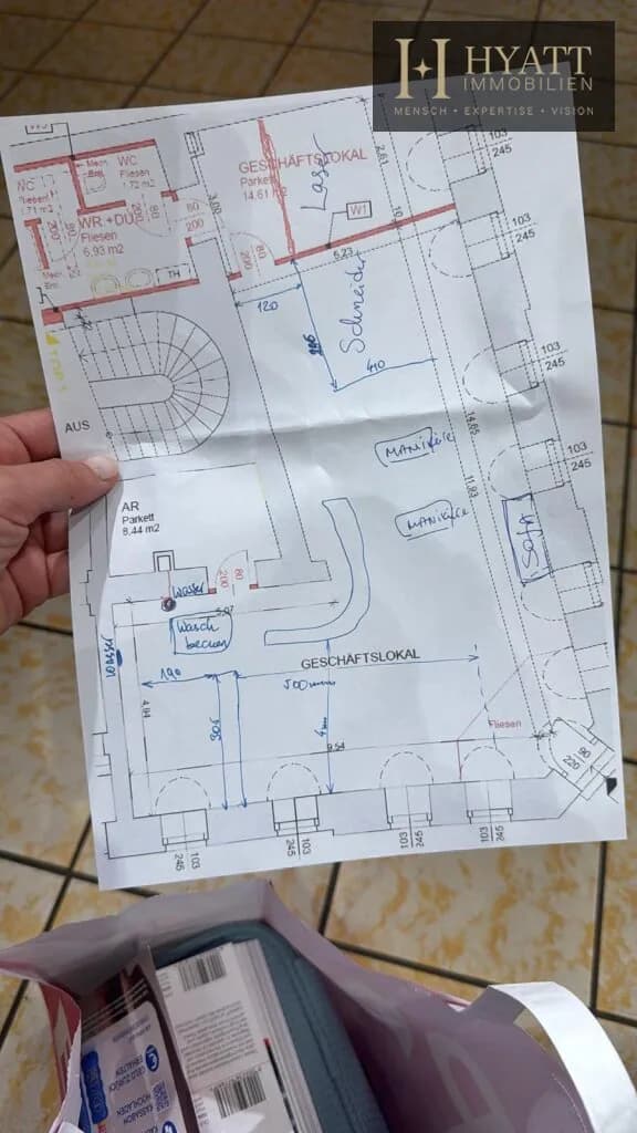 4-Zimmer-Gewerbeimmobilie mieten in Wien – € 3.500 – Bild 6 von 6