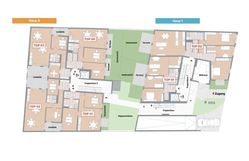 3-Zimmer-Gewerbeimmobilie kaufen in Wien – 68 m², € 377.200 – Bild 8 von 9