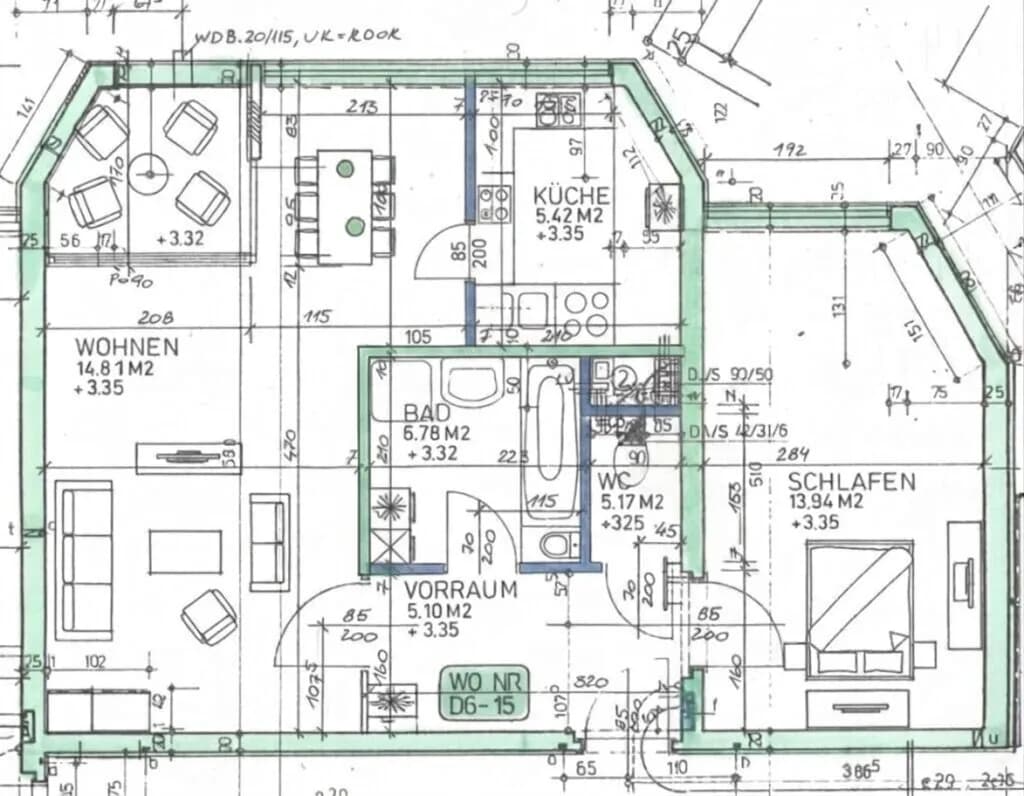 2-Zimmer-Wohnung kaufen in Linz – 53,19 m², € 245.000 – Bild 14 von 14