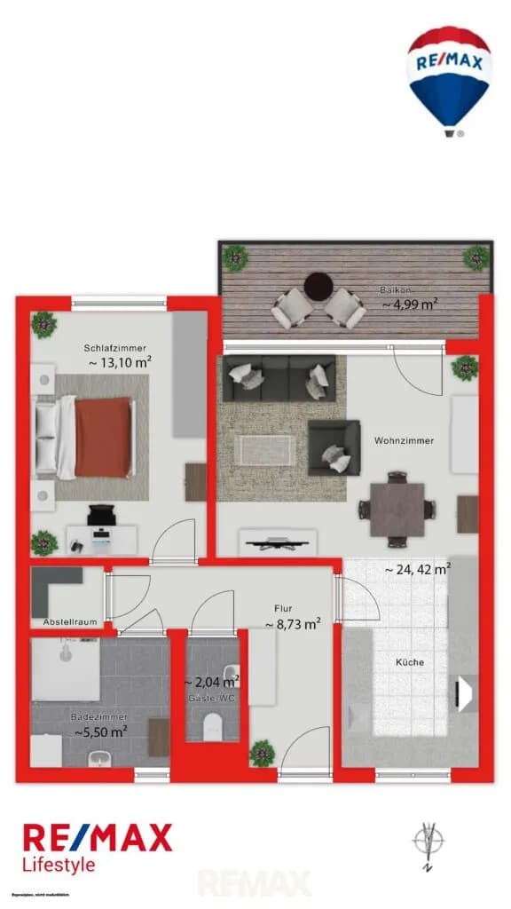 2-Zimmer-Wohnung kaufen in Graz – 63,09 m², € 268.000 – Bild 18 von 18