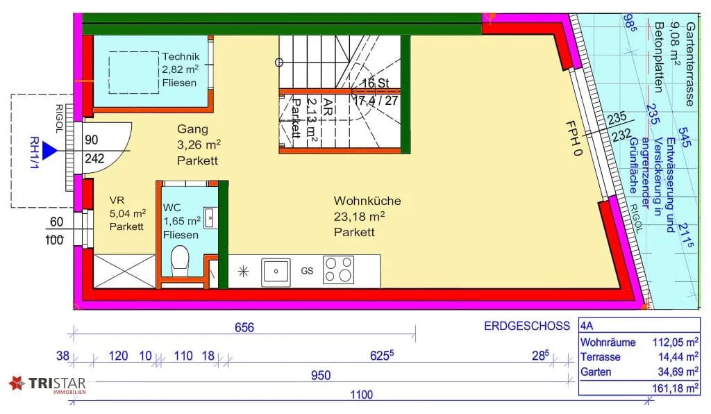 4-Zimmer-Haus kaufen in Bruck an der Leitha – 112 m², € 499.000 – Bild 15 von 18