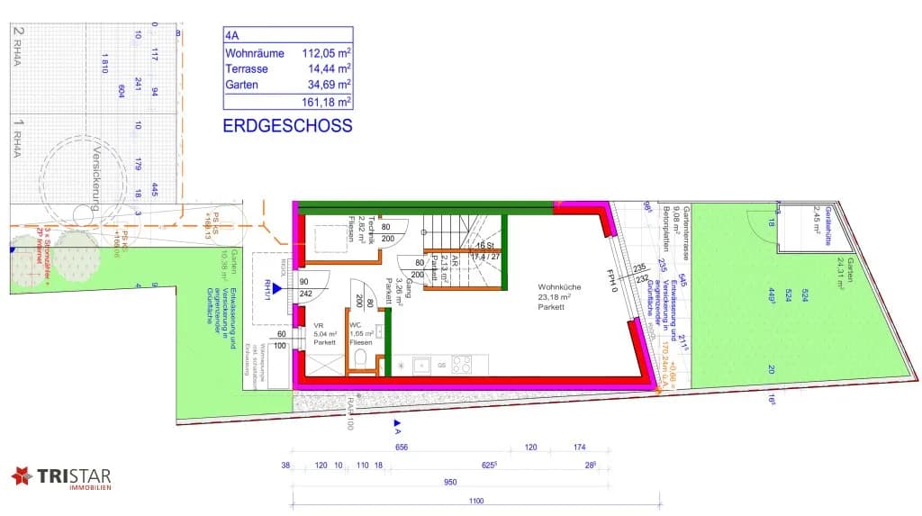 4-Zimmer-Haus kaufen in Bruck an der Leitha – 112 m², € 499.000 – Bild 18 von 18