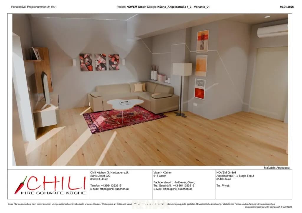 3-Zimmer-Wohnung kaufen in Deutschlandsberg – 99 m² – Bild 12 von 21
