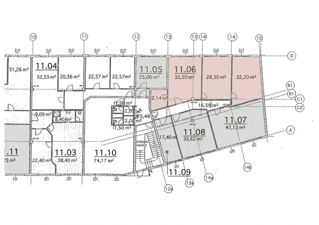 3-Zimmer-Gewerbeimmobilie mieten in Linz – 104 m², € 1.658 – Bild 13 von 13