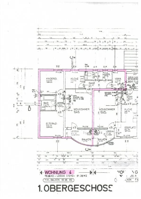3-Zimmer-Wohnung mieten in Neunkirchen – 81,38 m², € 699 – Bild 16 von 16
