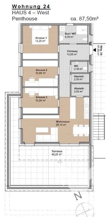 3-Zimmer-Wohnung kaufen in Graz-Umgebung – 87,5 m², € 450.000 – Bild 14 von 14