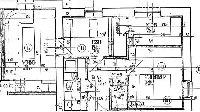 2-Zimmer-Wohnung mieten in Leoben – 47,89 m², € 492 – Bild 3 von 3