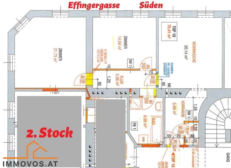 5-Zimmer-Wohnung kaufen in Wien – 125 m², € 508.000 – Bild 8 von 14