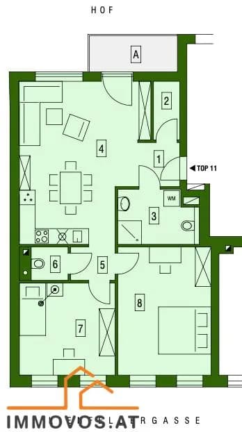 3-Zimmer-Wohnung kaufen in Wien – 70 m², € 469.000 – Bild 14 von 14