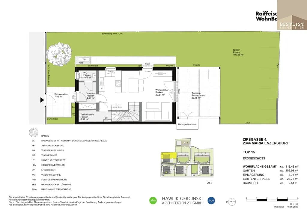 Haus kaufen in Mödling – 113,46 m², € 823.100 – Bild 22 von 24