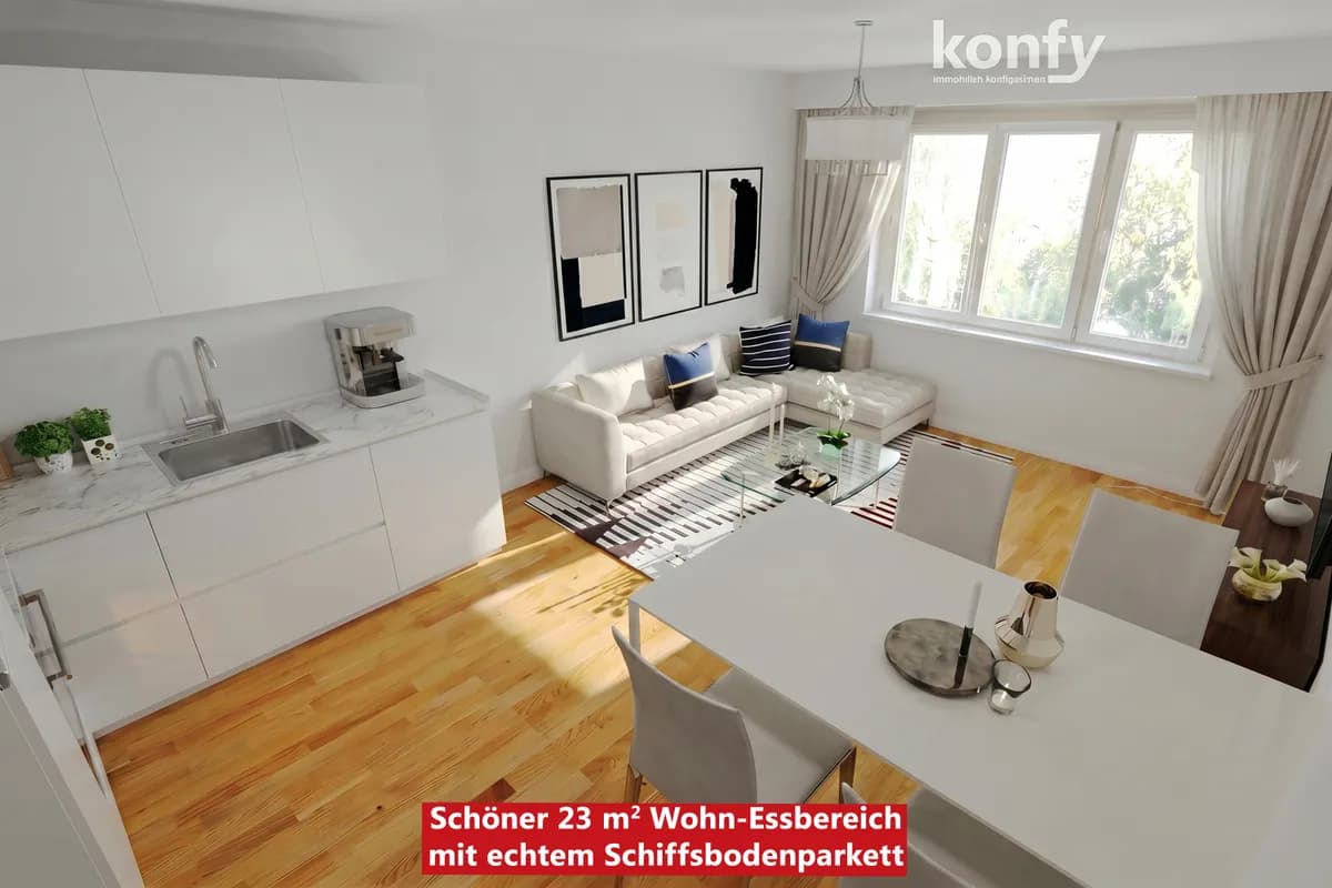 3-Zimmer-Wohnung kaufen in Graz – 55 m², € 249.490 – Bild 2 von 6