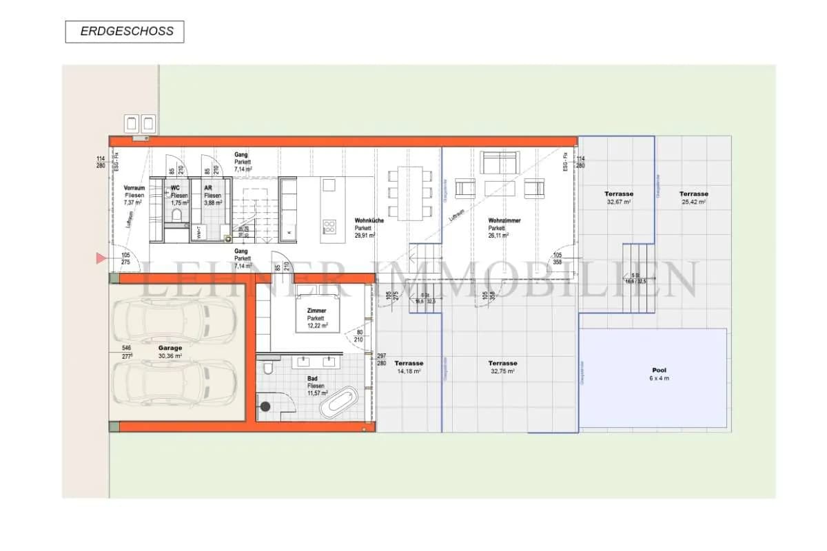 5-Zimmer-Haus kaufen in Graz – 161 m², € 1.288.000 – Bild 32 von 33
