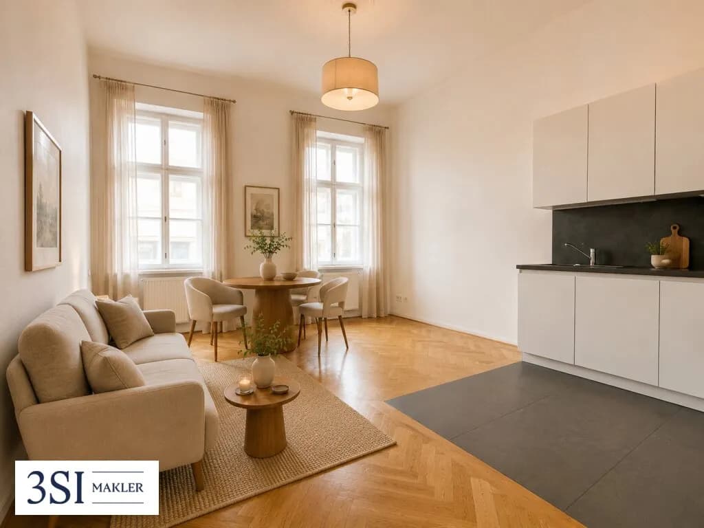 2-Zimmer-Wohnung kaufen in Wien – 42,21 m², € 209.000 – Bild 1 von 17