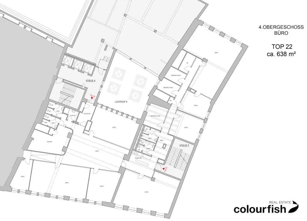 Gewerbeimmobilie mieten in Wien – 638 m², € 17.997 – Bild 3 von 3