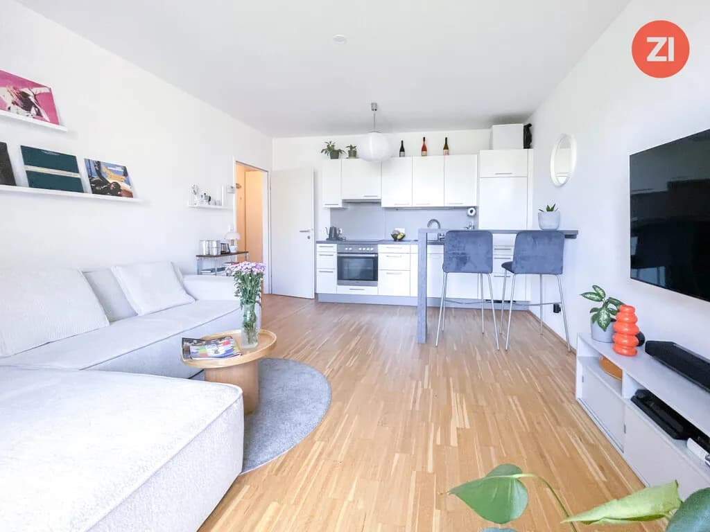 2-Zimmer-Wohnung mieten in Linz – 45 m², € 799