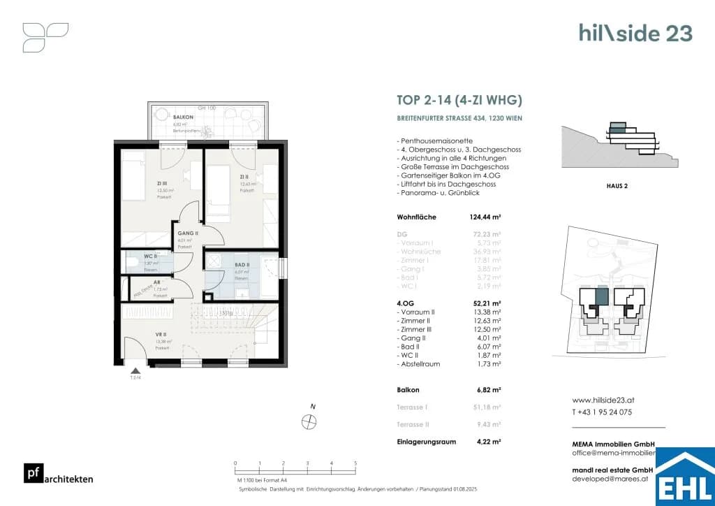 4-Zimmer-Wohnung kaufen in Wien – 124,44 m², € 1.074.000 – Bild 10 von 11