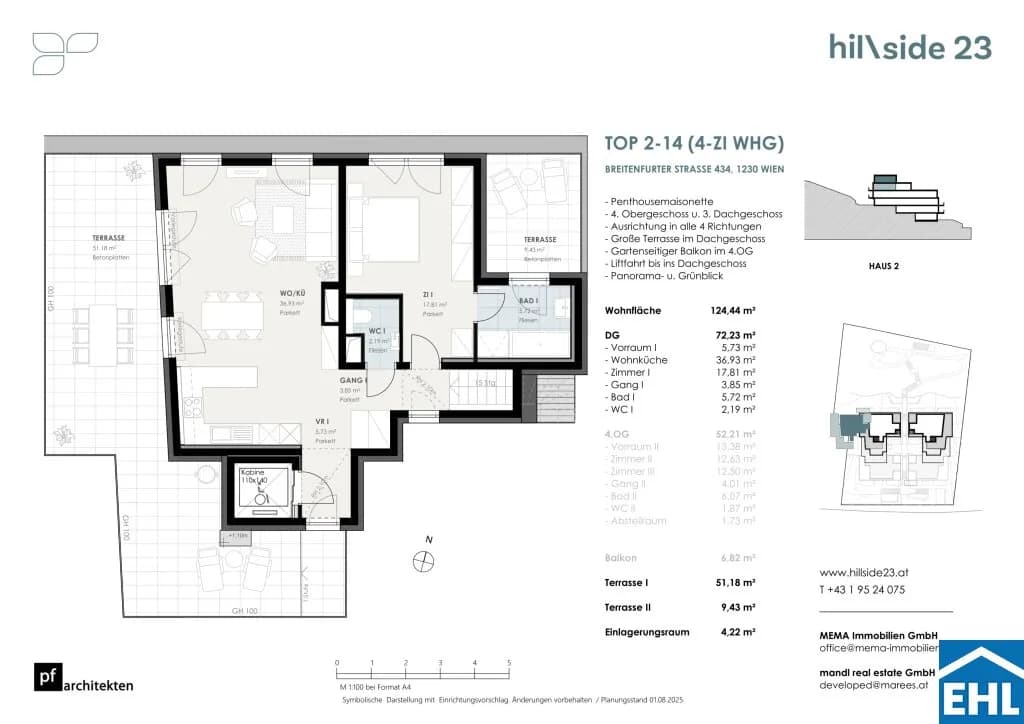 4-Zimmer-Wohnung kaufen in Wien – 124,44 m², € 1.074.000 – Bild 11 von 11