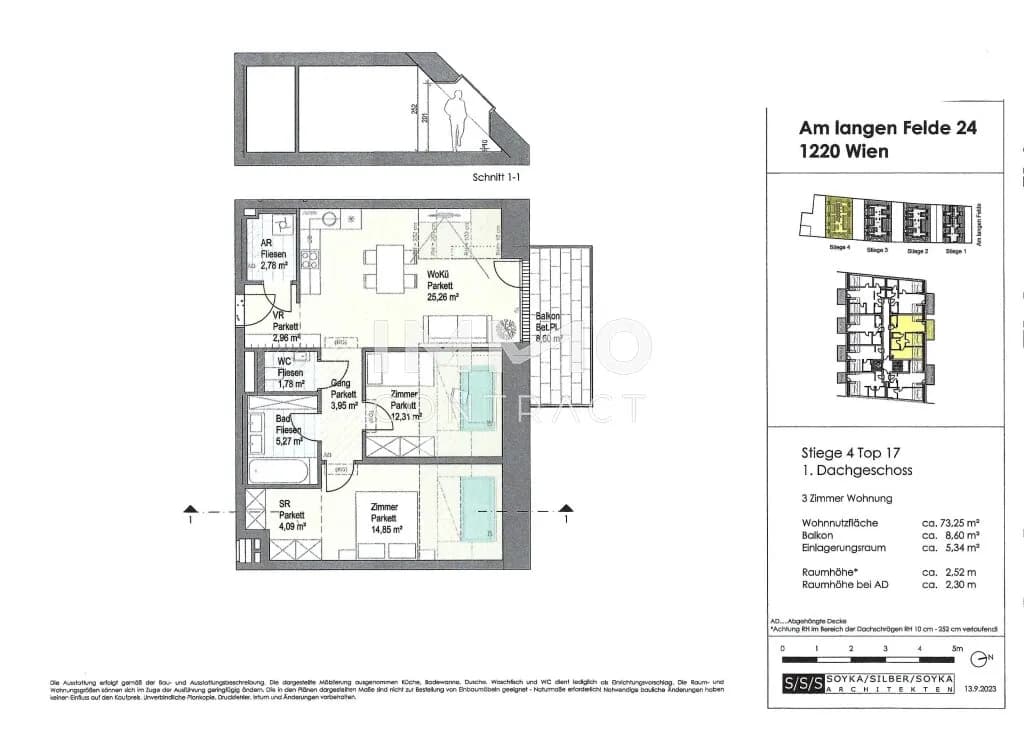 3-Zimmer-Wohnung kaufen in Wien – 73,25 m², € 540.490 – Bild 7 von 8