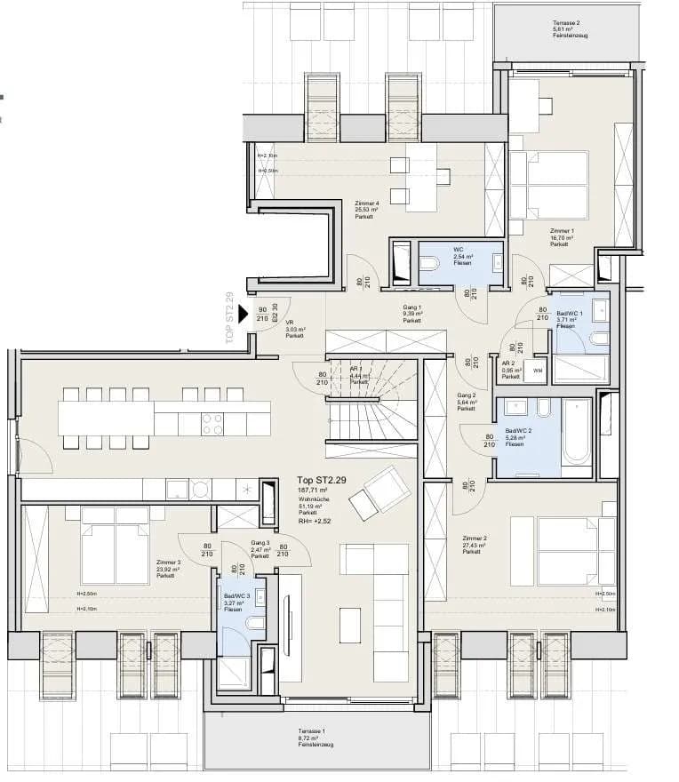 5-Zimmer-Wohnung kaufen in Wien – 187,71 m², € 2.899.000 – Bild 32 von 33