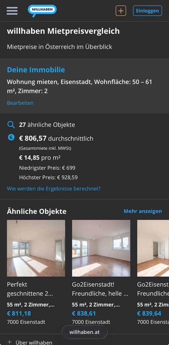 2-Zimmer-Wohnung mieten in Eisenstadt – 55 m², € 760 – Bild 17 von 17